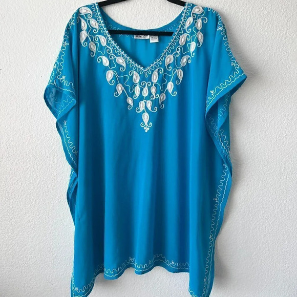 Sante Tops - Sante Classic Blue Tunic Size L
